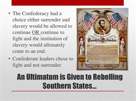 Ultimatum Confederate .